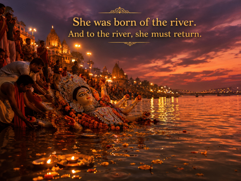 She was born of the river. And to the river, she must return.