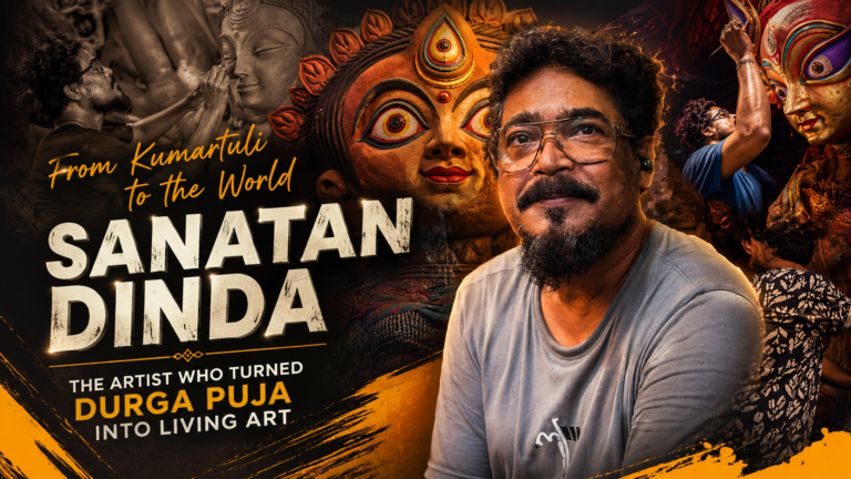 Sanatan Dinda: From Kumartuli to the World, Redefining Durga Puja Through Art