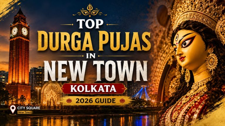 Top Durga Pujas in New Town, Kolkata: A Pandal-Hopper’s Guide
