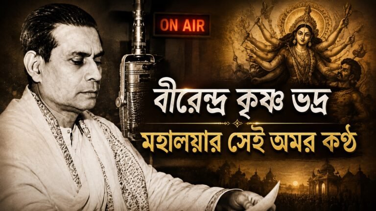 Birendra Krishna Bhadra: The Voice Behind Mahalaya’s Mahishasura Mardini
