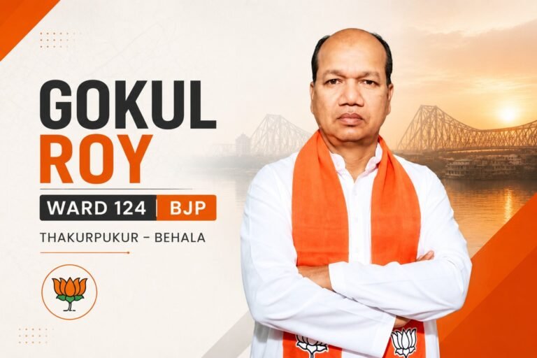 Who is Gokul Roy? Ward 124 BJP Leader in Thakurpukur-Barisha-Behala
