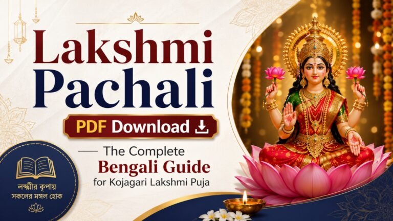 Lakshmi Pachali Download: The Complete Bengali PDF Guide and Its Significance