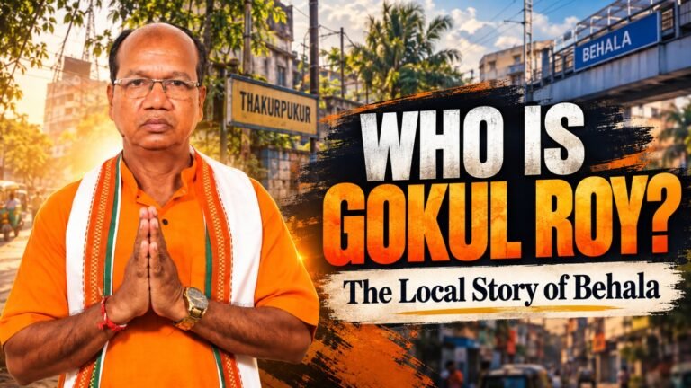 Gokul Roy BJP leader from Thakurpukur Behala and Ward 124